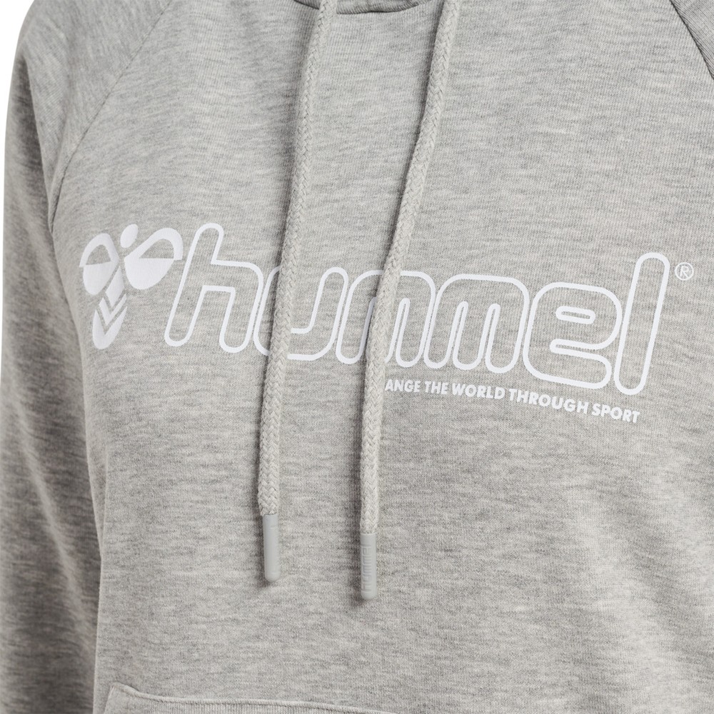 HummelDamenHoodieHmlnoni20HoodieGreyMelange-L