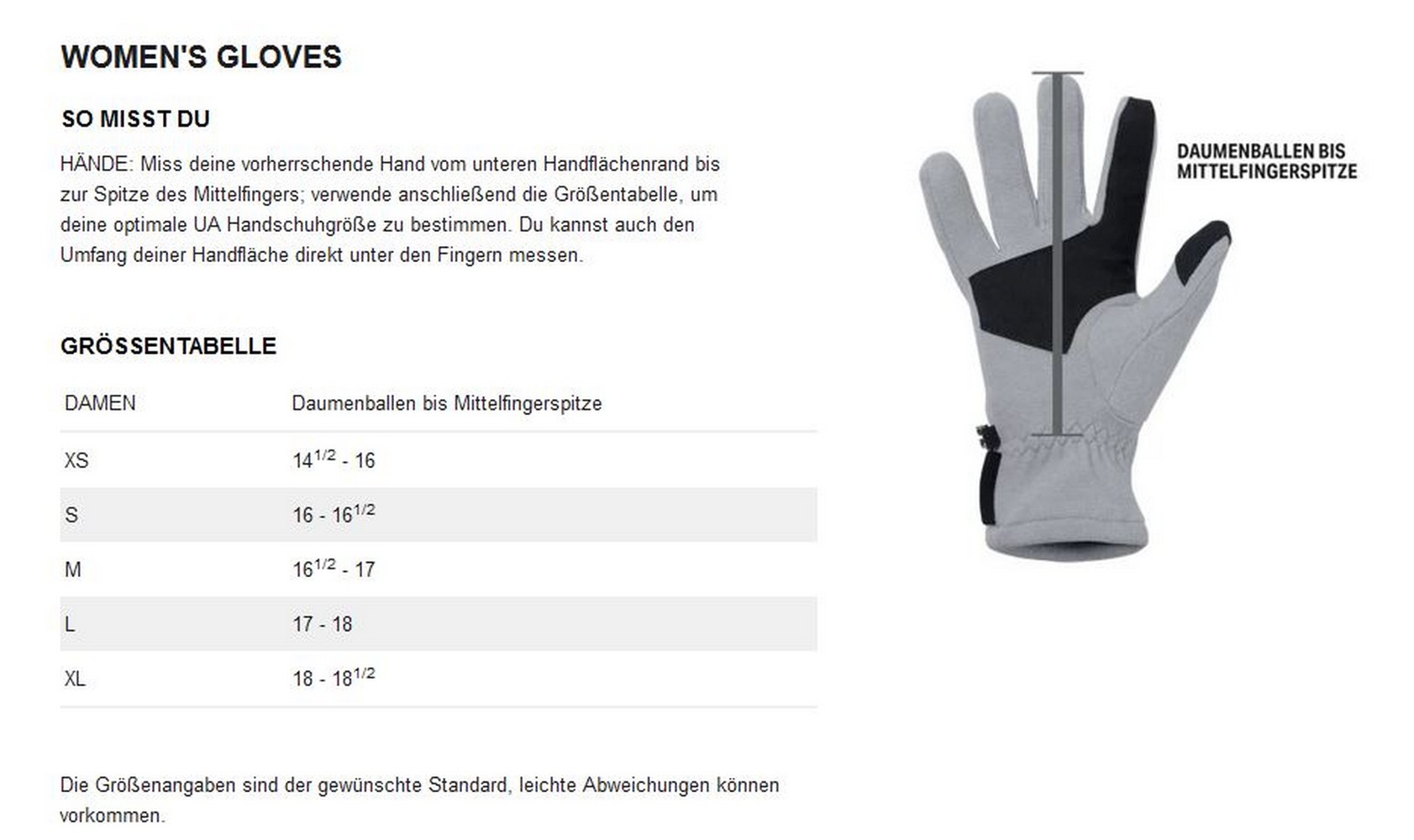 UnderArmourDamenUAIso-ChillGolfhandschuh
