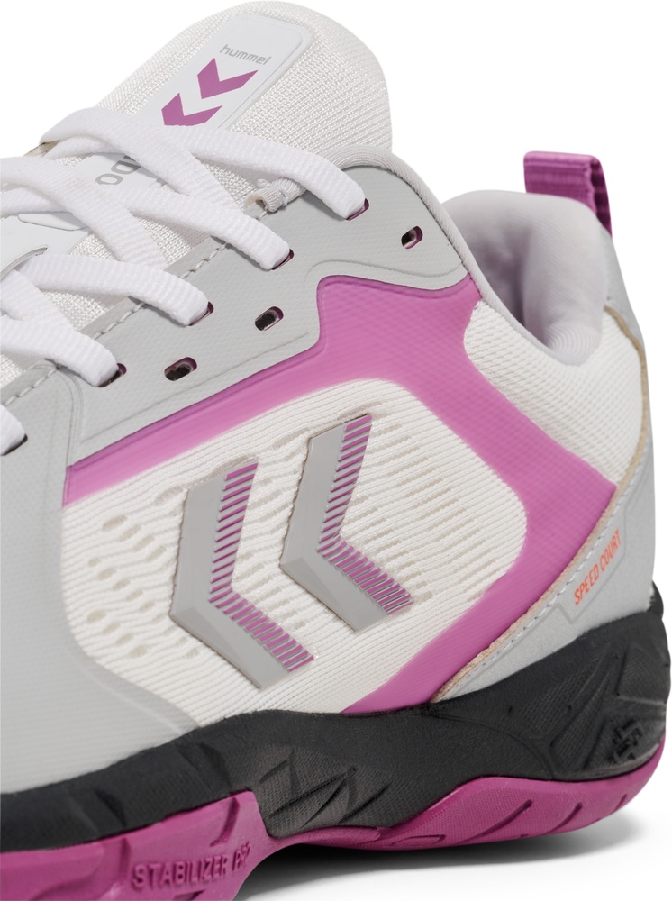 HummelDamenHallenschuhe-HandballSpeedCourt228236BrightWhiteCattleyaOrchid-36