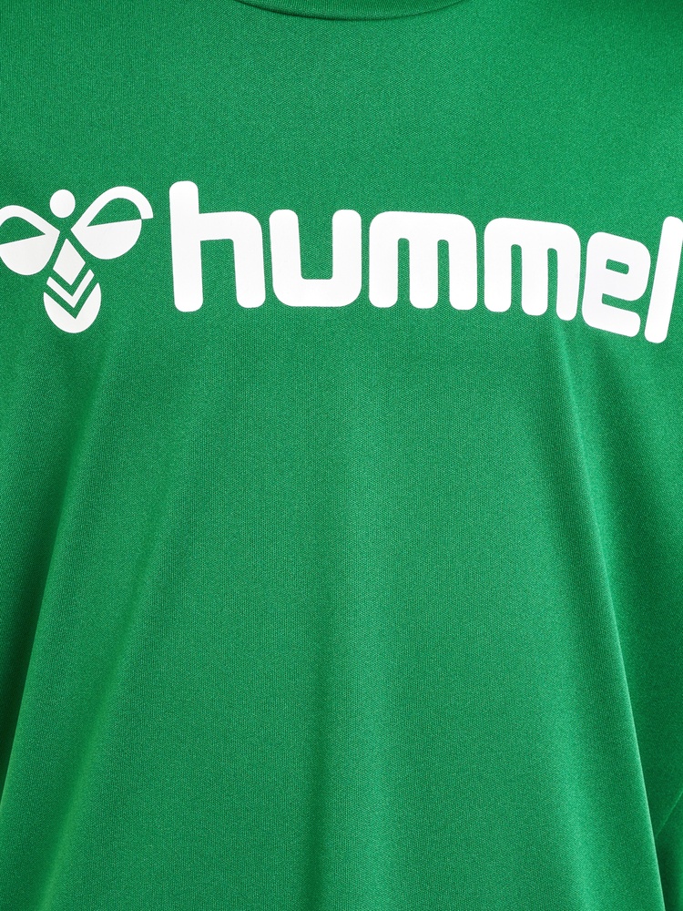 HummelKinderT-ShirtTopHmllogoJerseySSKidsJellyBean-116