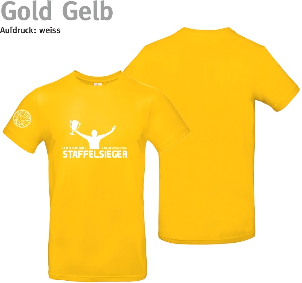 247CollectionT-ShirtStaffelsiegershirtGewinnerTU03TGold-XS