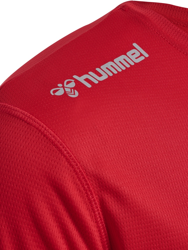 HummelT-ShirtTopHmlrunJerseyLSTangoRed-XXL