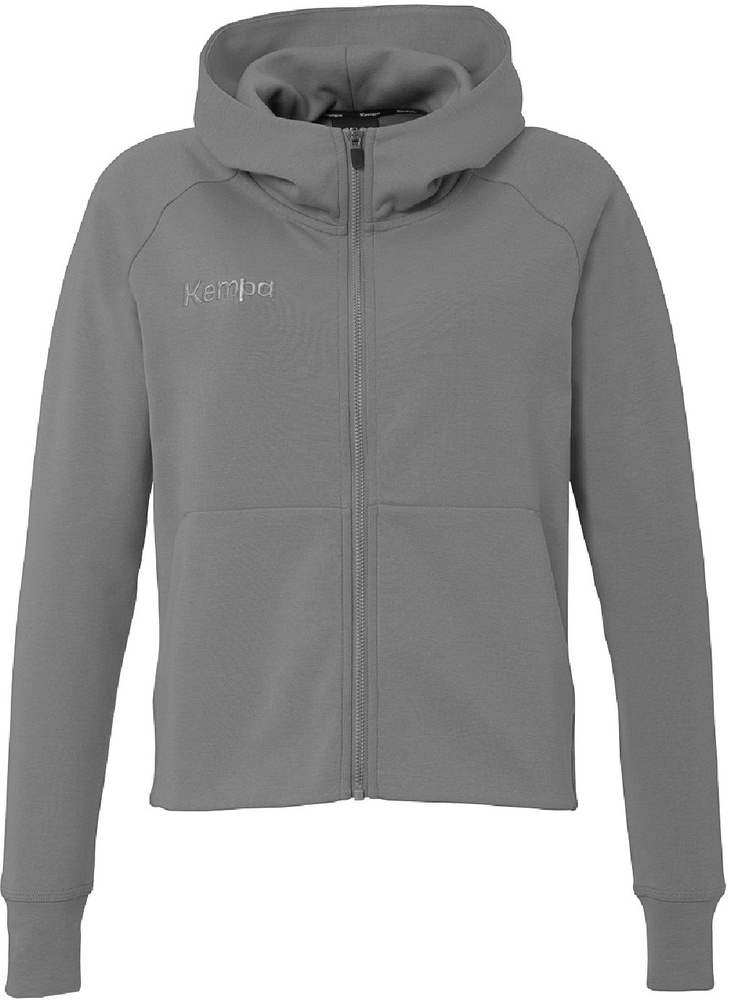 KempaDamenTrainingsjackeStmntKapuzenjacke2005163Steingrau-XS