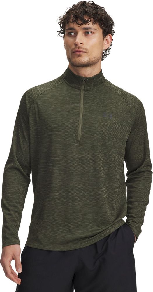 UnderArmourLongsleeveTechTextured12Zip1382797Green390-LUSLG