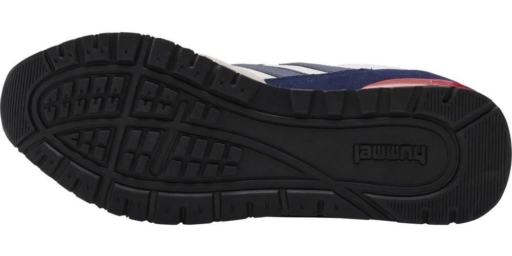 HummelSneakerflachMonaco86WhiteBlueRed-36