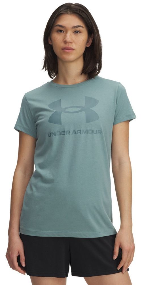 UnderArmourDamenSportshirtLogoT-Shirt1356305Green323-LUSLG