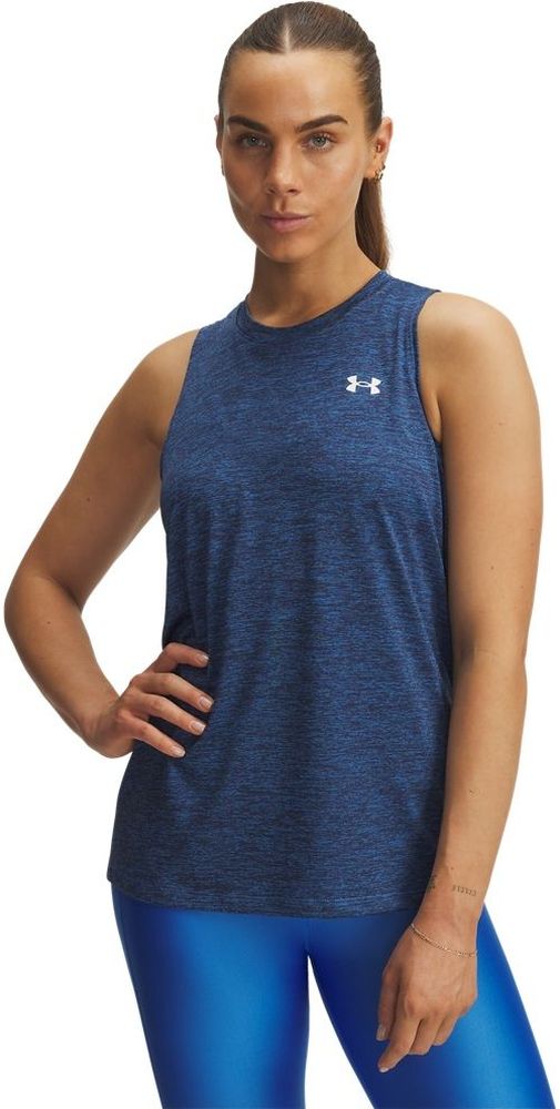 UnderArmourDamenSportshirtTechTanktopTwist1383656Blue402-LUSLG