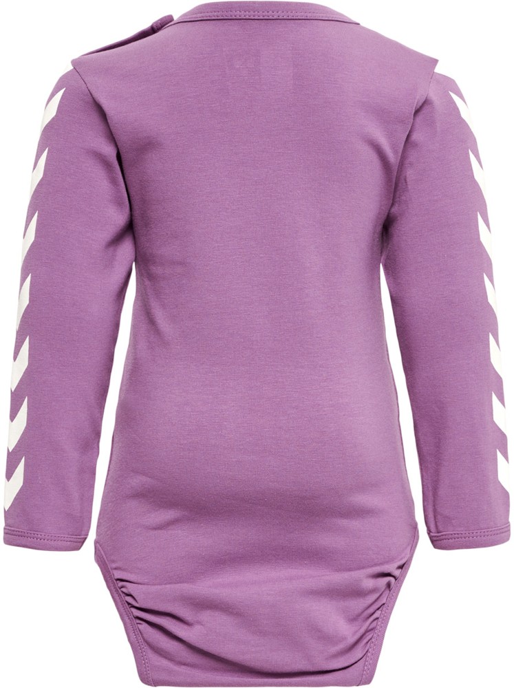 HummelKinderFastFlipperBodyLSArgylePurple-56
