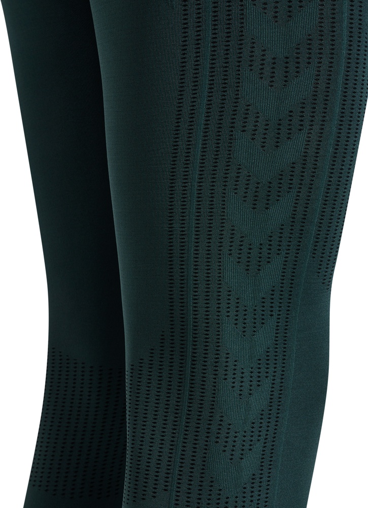 HummelDamenTightsLegginsHmlmtShapingSeamlessMwTightsGreenGables-L