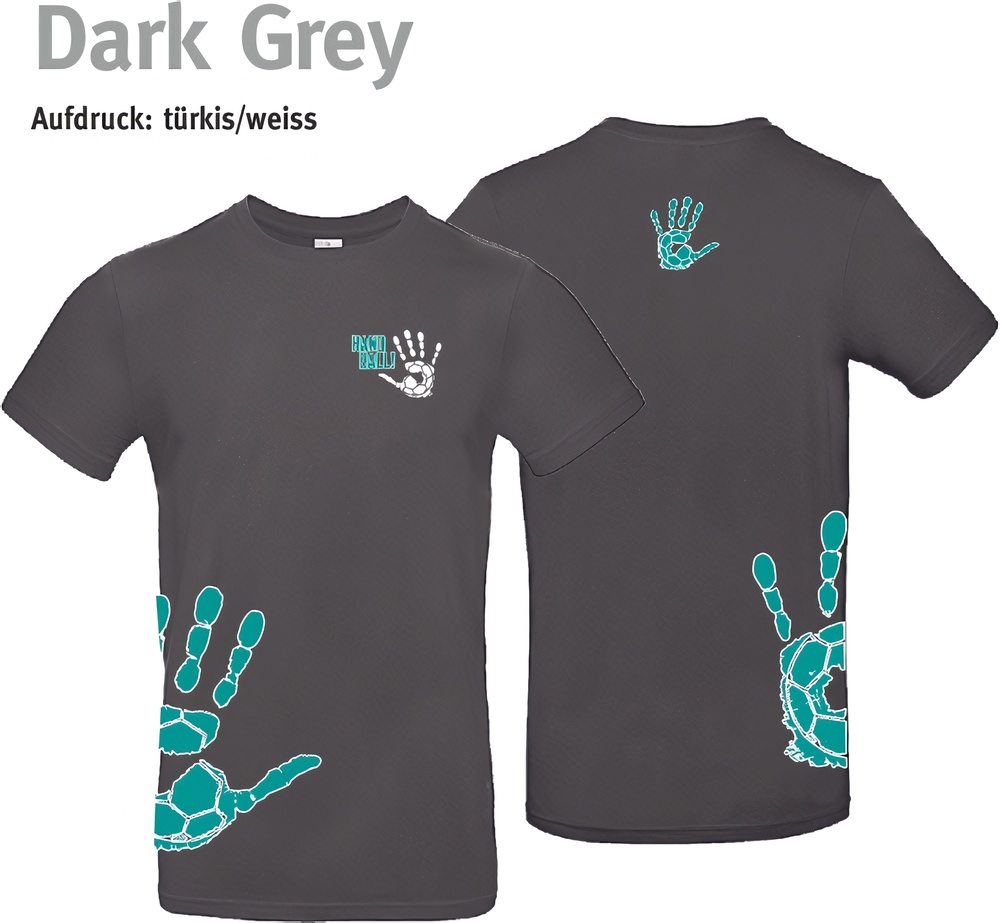 HandballCollectionT-ShirtTU03TDarkGreySolid-XS