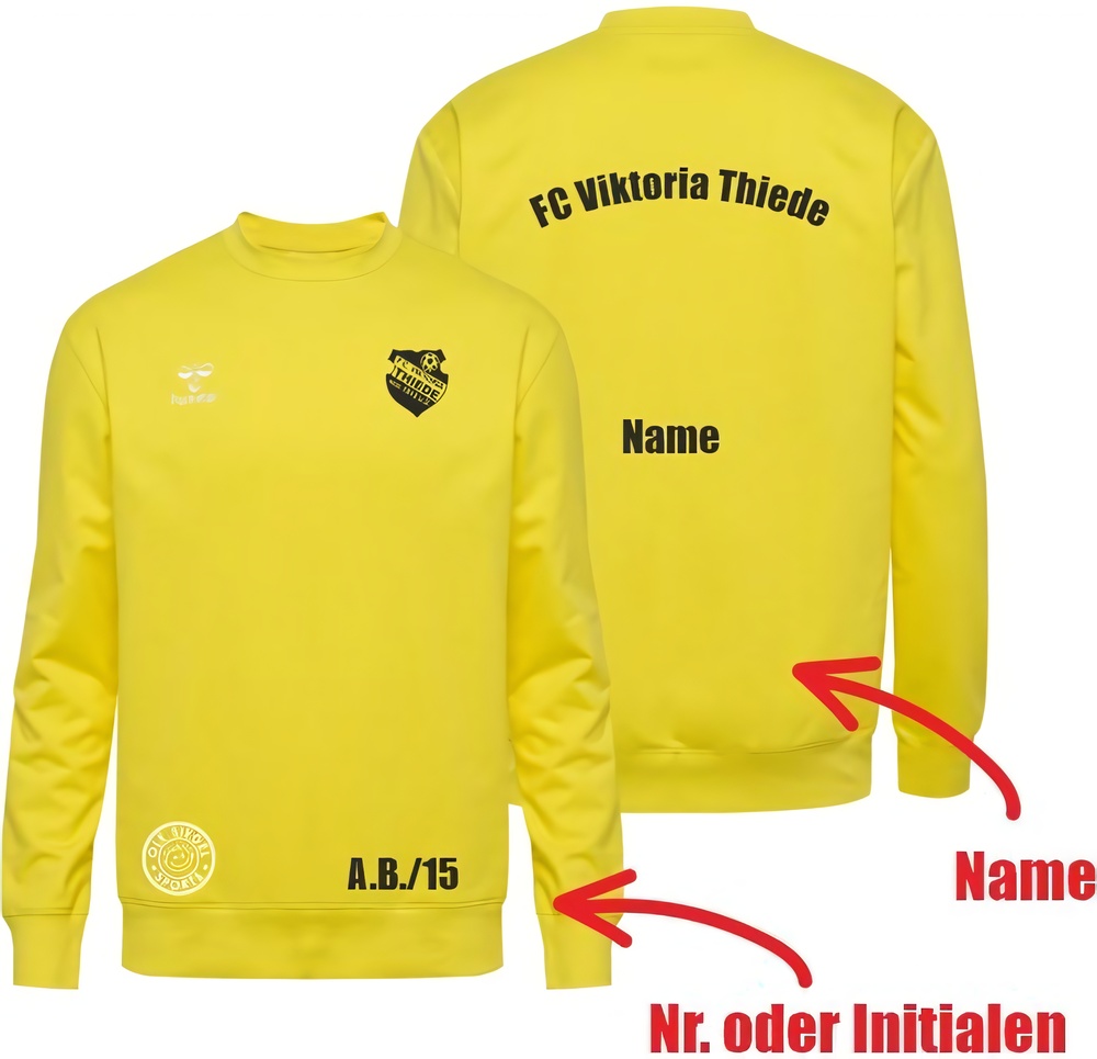 FCViktoriaThiedeHummelhmlGO20CottonSweatshirtUnisex224835BlazingYellow-XXL
