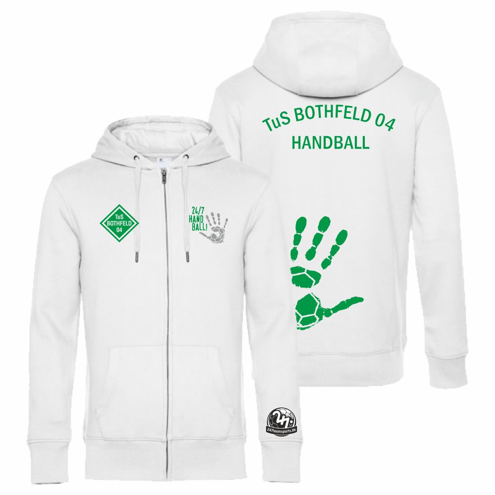 TuSBothfeld04BasicUnisexHoodie-Jacke24642White-XL