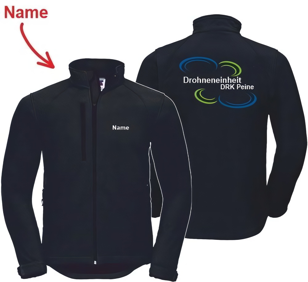 DeutschesRotesKreuzPeineDRKDrohneneinheitPeineSoftshelljackeUnisex43800-DP
