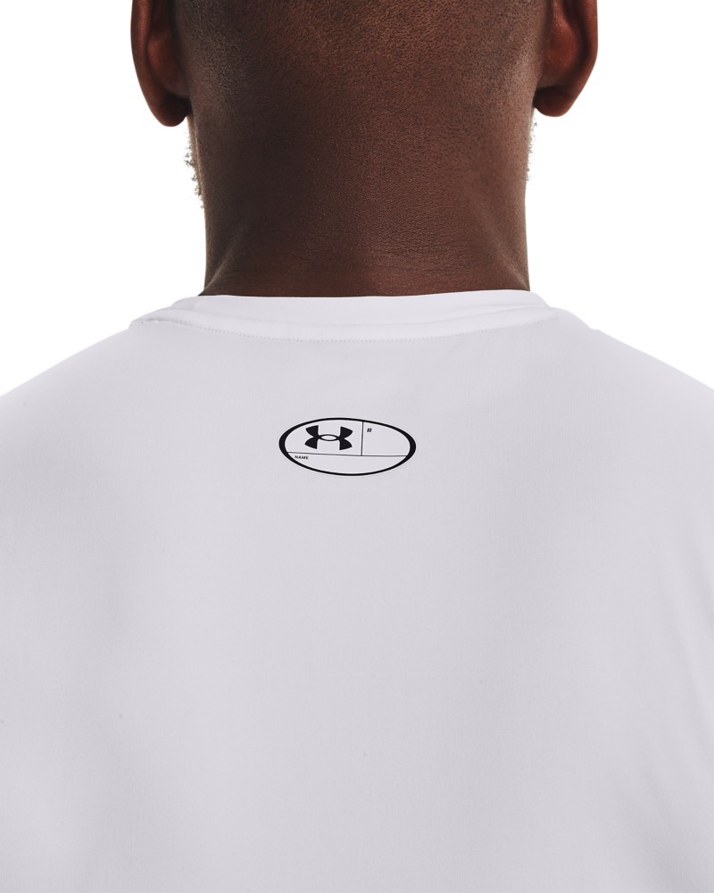 UnderArmourHeatGearArmourrmellosesShirtWhite-XS