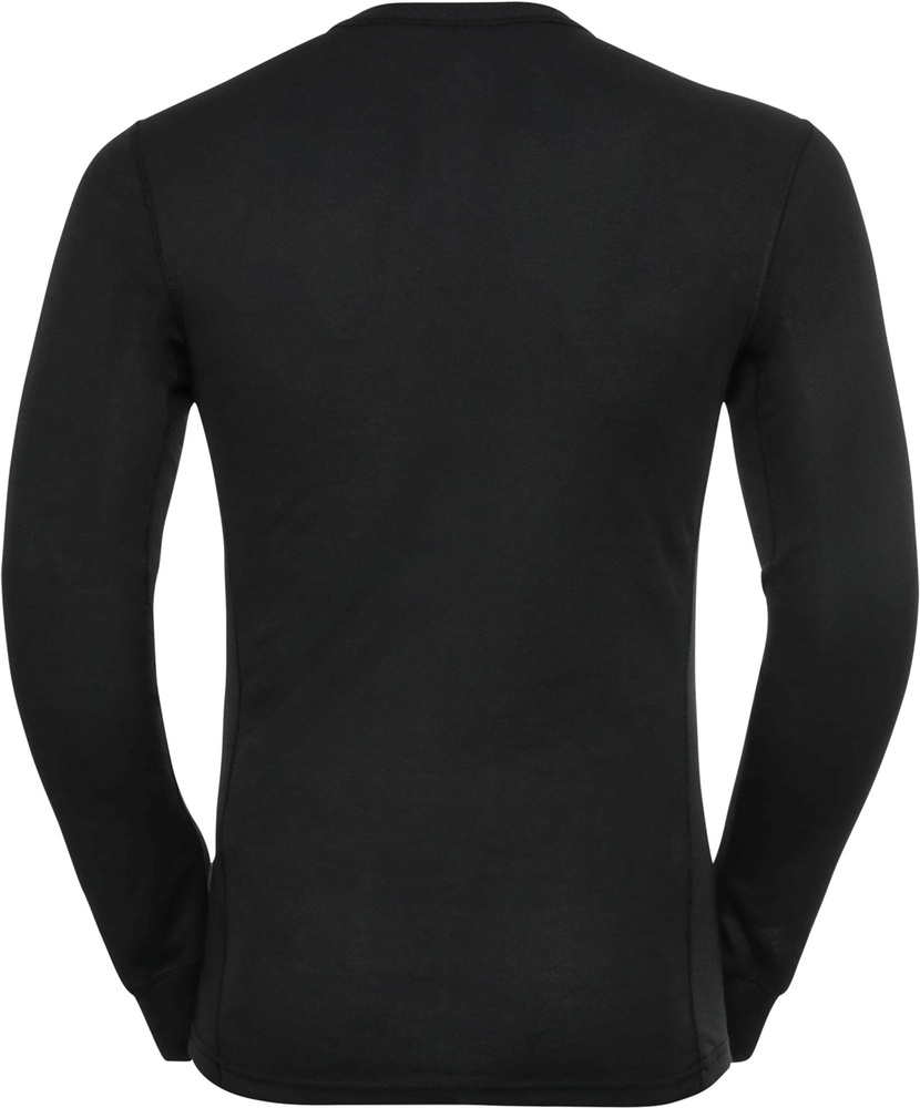 OdloBlTopCrewNeckLong-SleeveActiveWarmEco159102Black-3XL