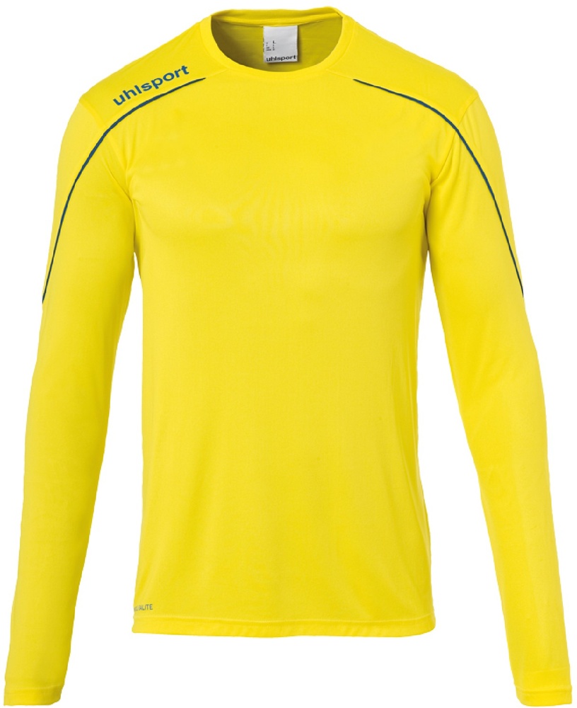 UhlsportKinderStream22TrikotLangarm1003478LimonengelbAzurblau-116