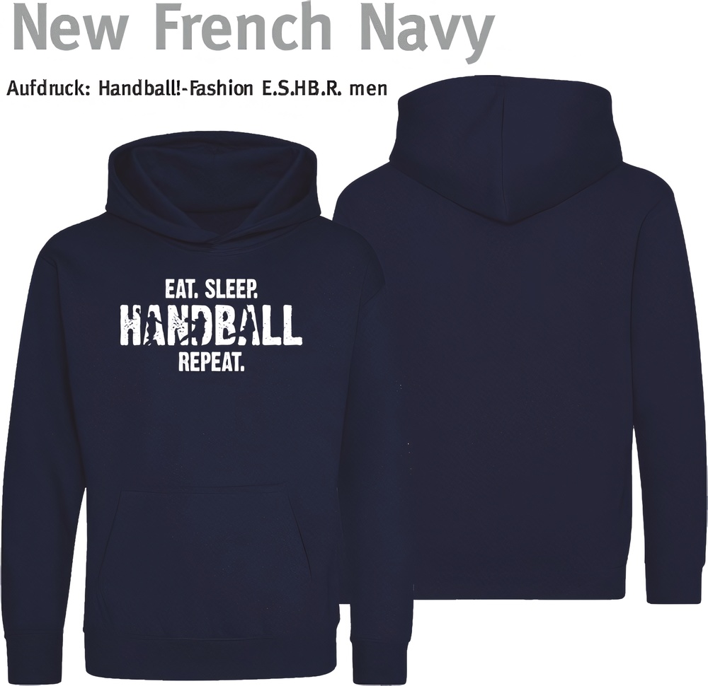 HandballFashionKinderHoodieEatSleepHandballRepeatJH001J