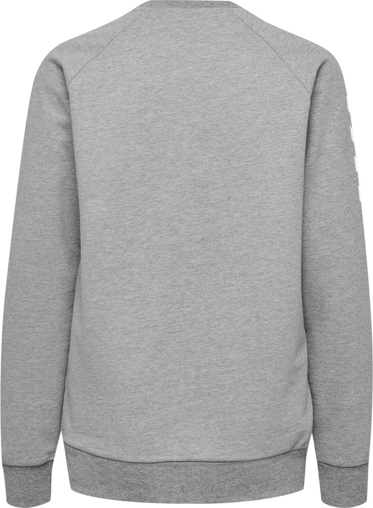 HummelDamenSweatshirtHmlgoCottonSweatshirtWomanGreyMelange-XXL