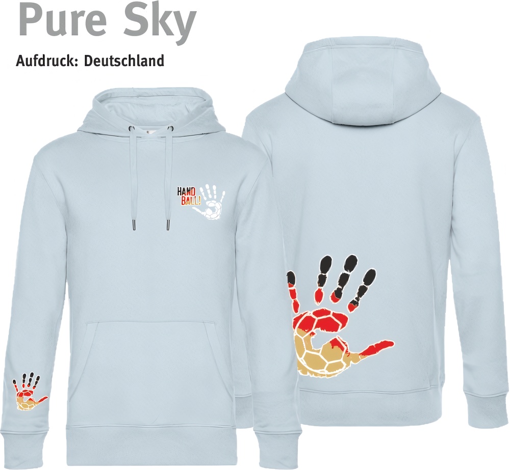 HandballCollectionHoodieWU02KPureSky-XS