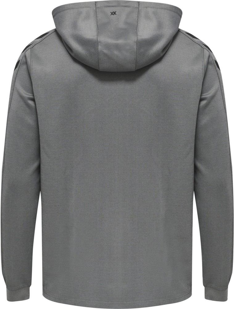 HummelHoodieHmlcoreXkPolyZipHoodSweatGreyMelange-XXL