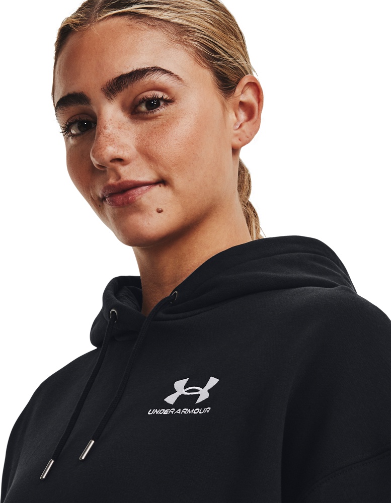 UnderArmourDamenEssentialFlcOsHoodieBlack-XS
