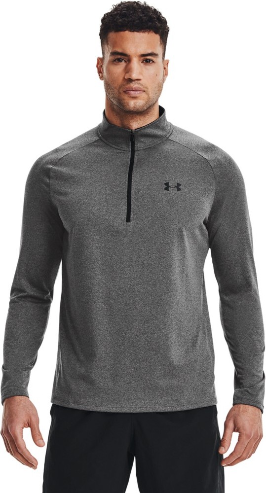 UnderArmourLongsleeveUATechShirtmit-ZiplangrmligCarbonHeather-XS