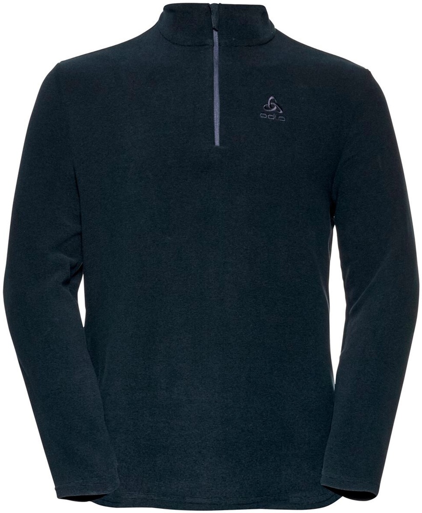OdloMidlayer12ZipRoy542332DarkSapphire-Black-Stripes-L