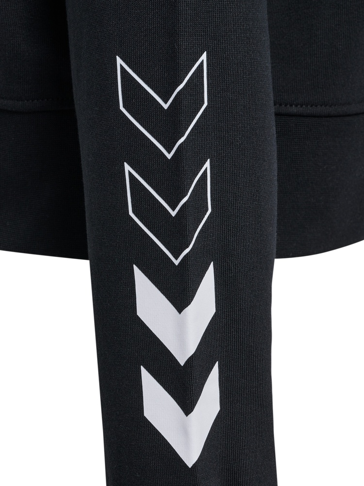 HummelDamenSweatshirtshoodiesHmlelementalShortHoodieWomanBlack-L