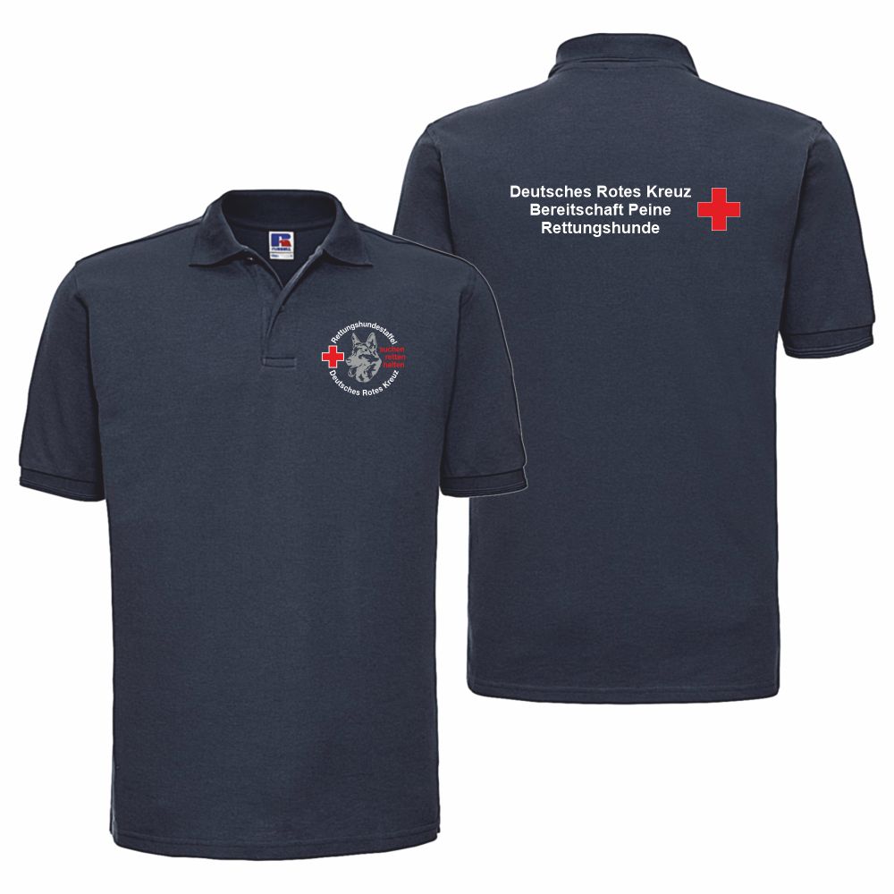 DeutschesRotesKreuzPeineDRKHundestaffelPeinePoloshirtUnisex59900-HP