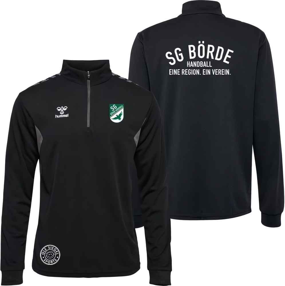 SGBrdeHummelhmlAuthenticPLHalfZipSweatUnisex219973