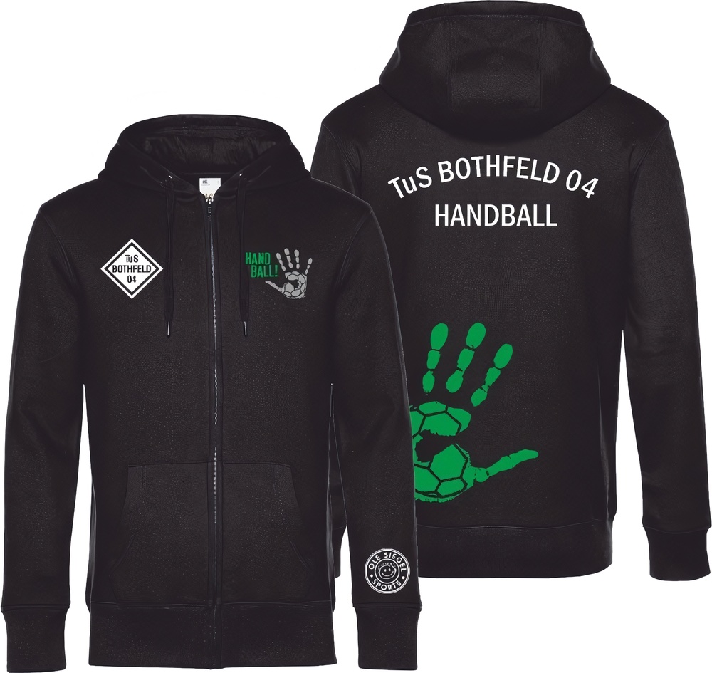 TuSBothfeld04BasicUnisexHoodie-Jacke24642Black-XXL