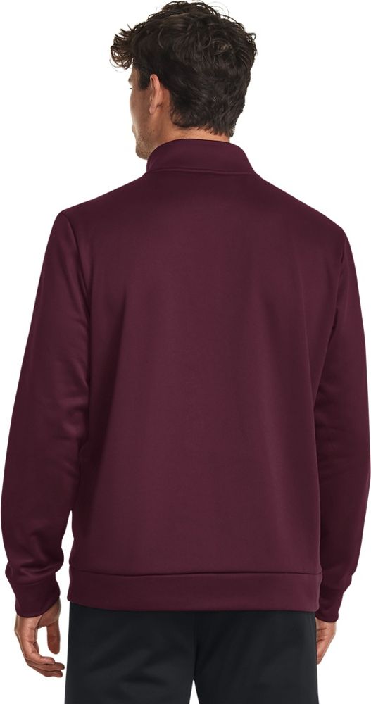 UnderArmourFunktionsshirtArmourFleeceZipMaroon-XS