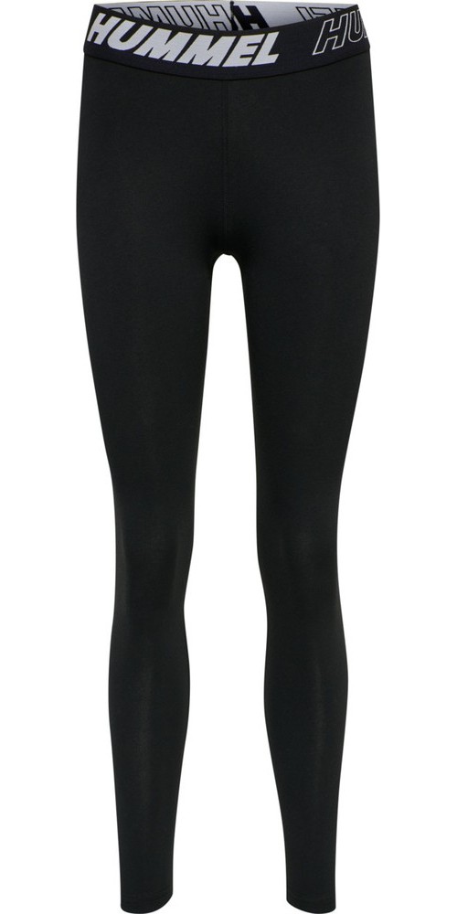 HummelDamenLeggingsHmlteMajaMidWaistCottonTightsBlack-L
