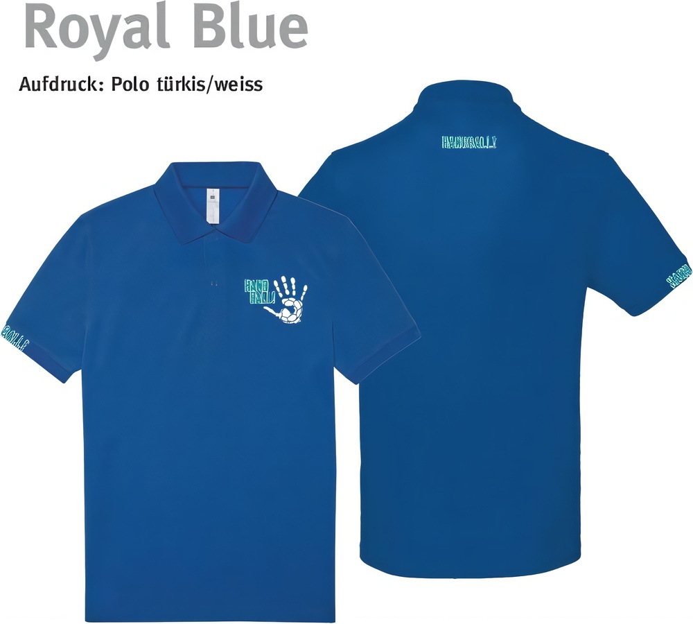 HandballCollectionPoloshirtPU424RoyalBlue-S