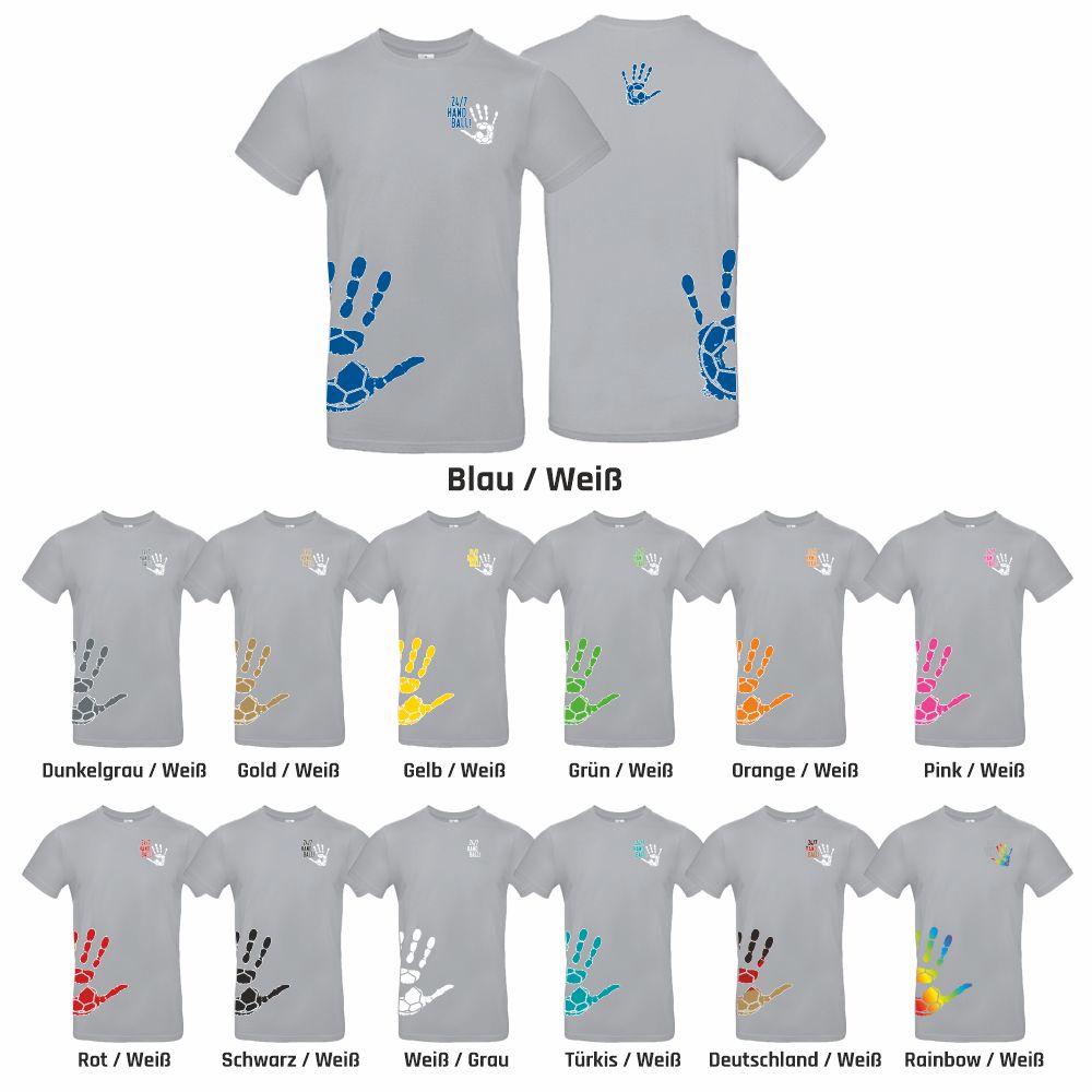 HandballCollectionT-ShirtTU03TPacificGrey-S