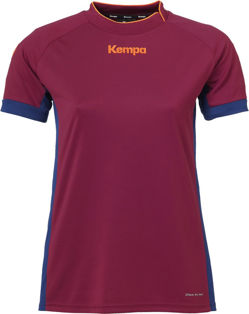 KempaDamenPrimeTrikotWomen2003122DeepRotDeepBlau-XS