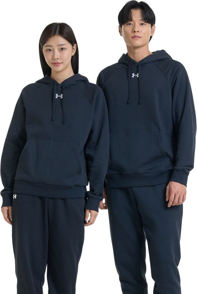 UnderArmourUARivalFleeceHoodieBlack-XS