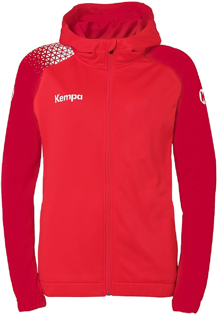 KempaDamenTrainingsjackeAmbition28Kapuzenjacke2005150RotChilirot-XS