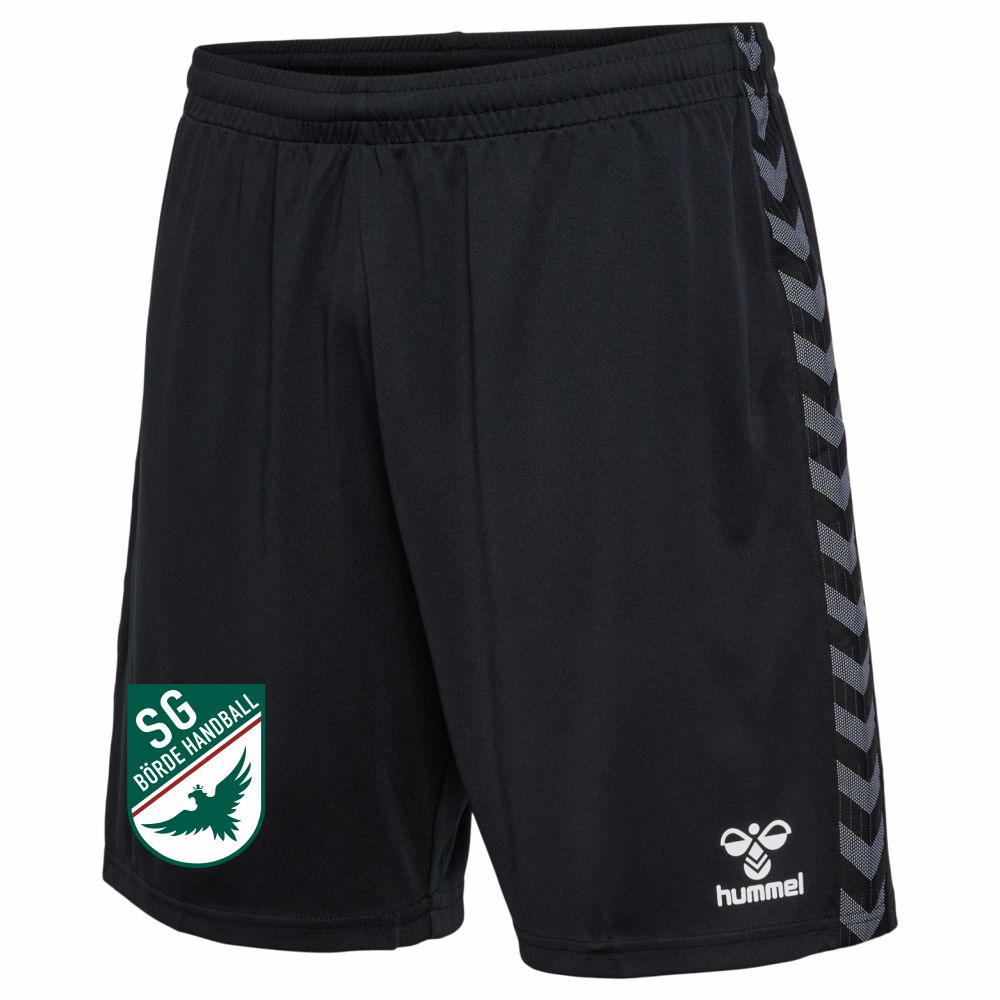 SGBrdeKinderHummelhmlAuthenticPLShortsKidsmitVereinslogo219971L