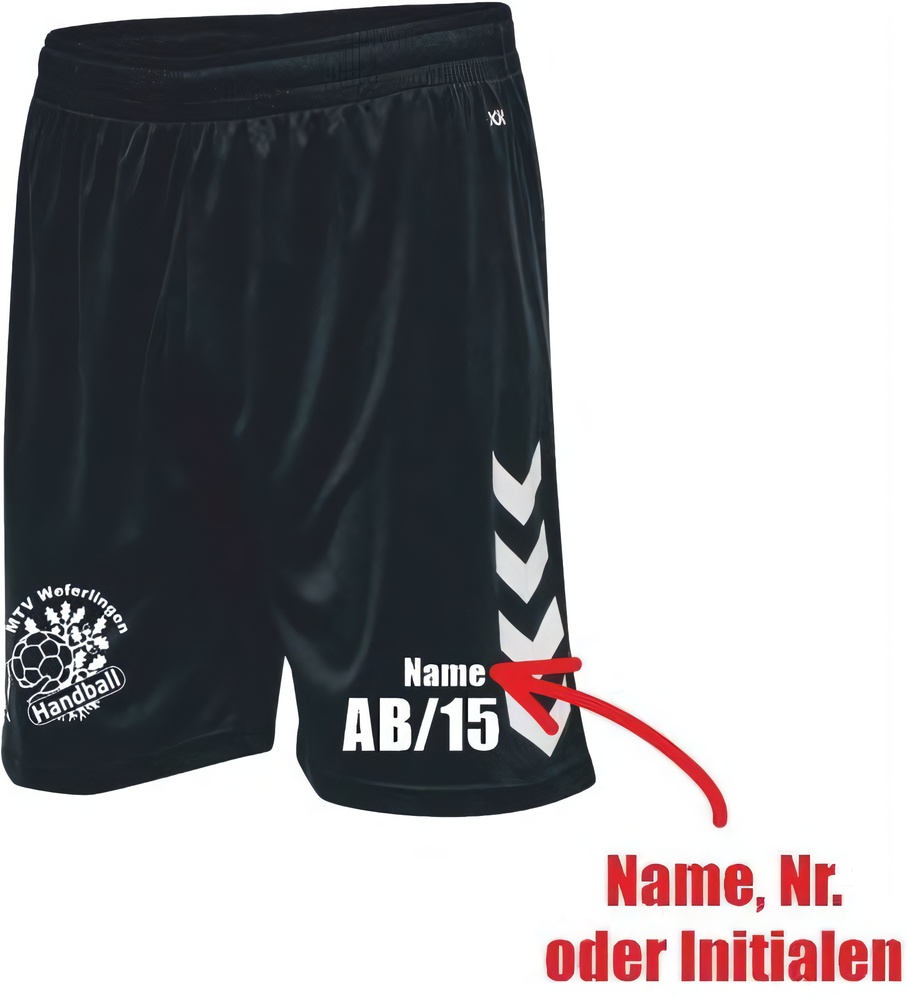 MTVWeferlingenHummelhmlCore20PolyShortsUnisexmitVereinslogo230829L