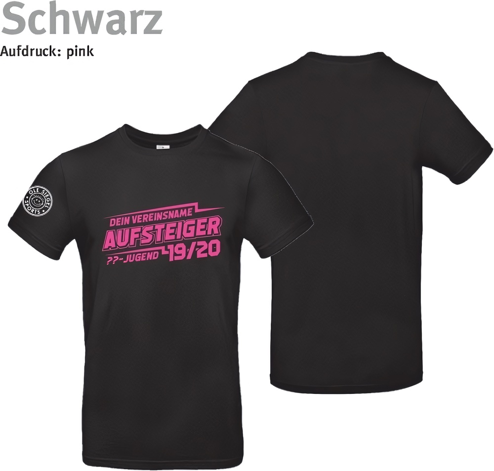 247CollectionT-ShirtAufstiegshirtBlitzTU03TBlack-XS