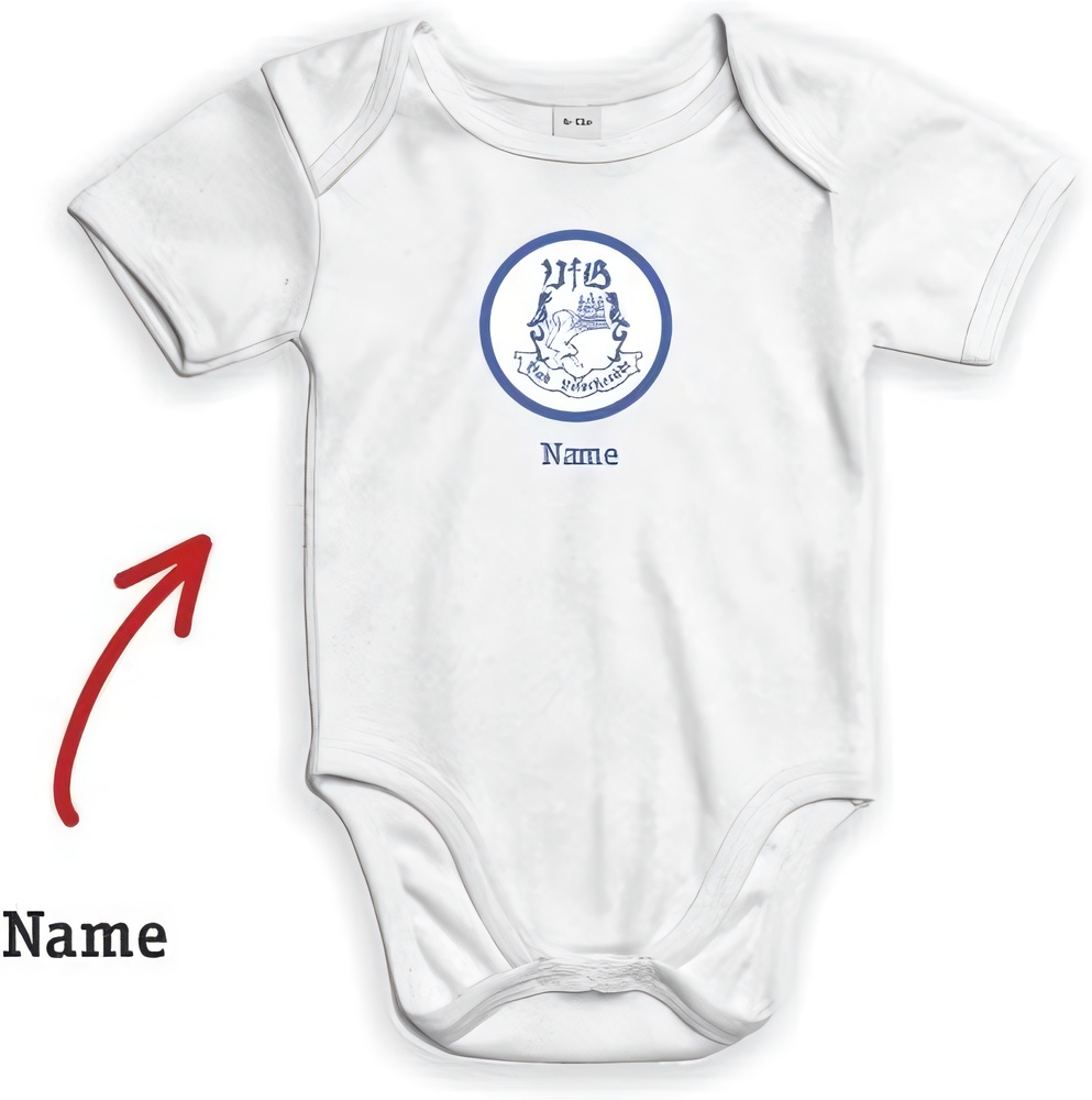 VfBBadLauchstdtKinderBasicBaby-BodyBZ10White-6-12Monate