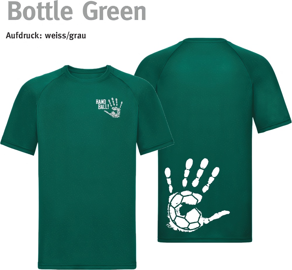 HandballCollectionFunktionsshirtS287XBottleGreen-XXS