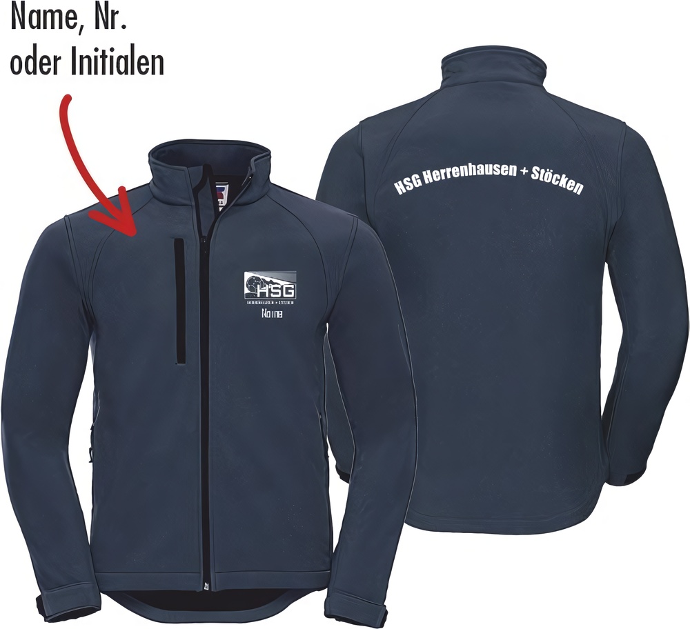 HSGHerrenhausenStckenBasicSoftshelljackeUnisex43800