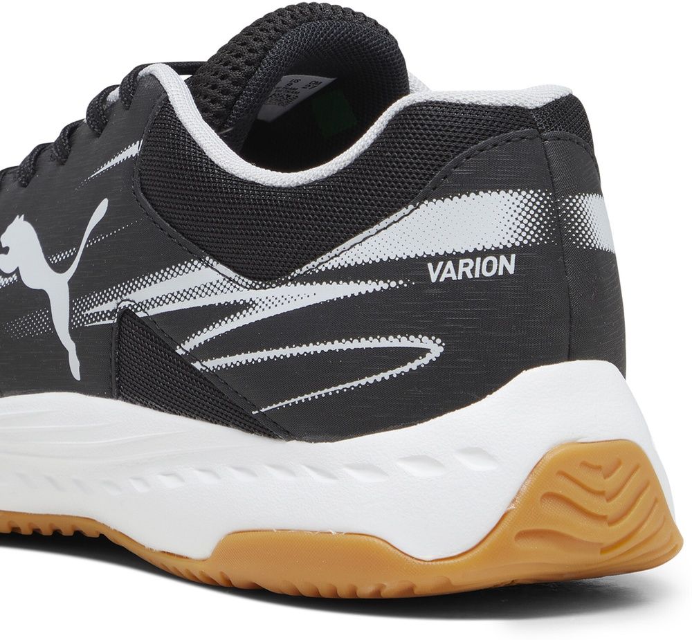 PumaIndoorschuheLowVarionII107341PumaBlack-CoolLightGray-YellowBlaze-Gum-44
