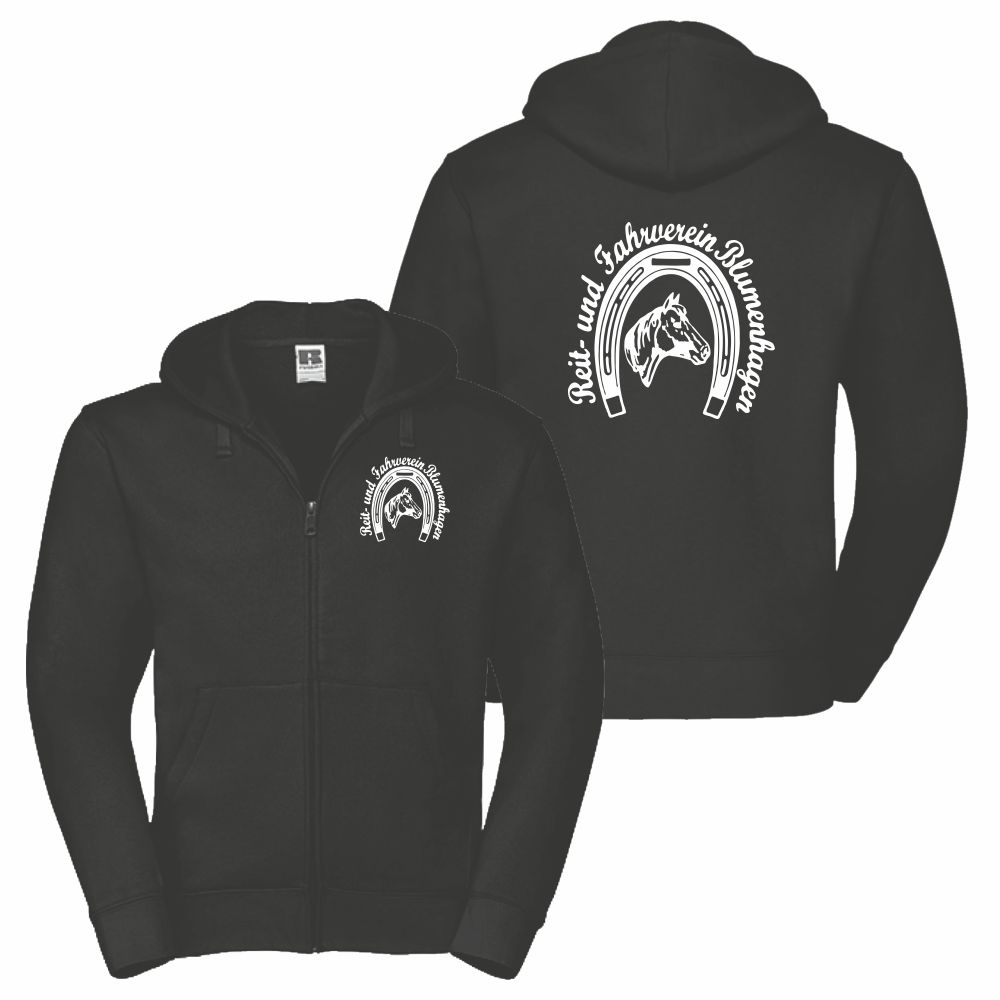 Reit-FahrvereinBlumenhagenKinderHoodie-JackeKids24000Schwarz-164