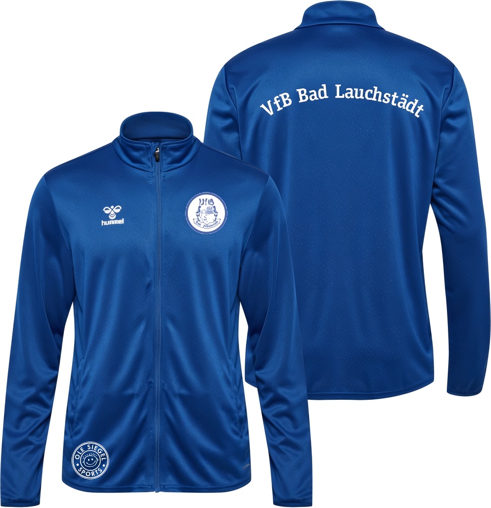 VfBBadLauchstdtHummelhmlESSENTIALPolyTrackJacketUnisex224547TrueBlue-XXL