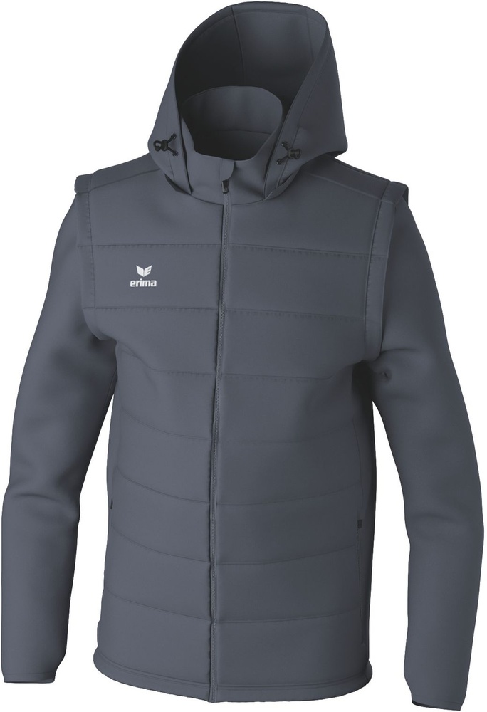 ErimaTrainingsjackeTeamJackeMitAbnehmbarenrmeln24-0010SlateGrey-S