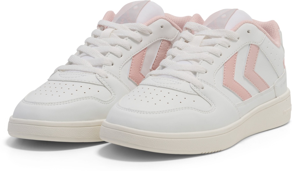 HummelDamenSneakerslowStPowerPlayWmnsLzd227961BrightWhiteChintzRose-42