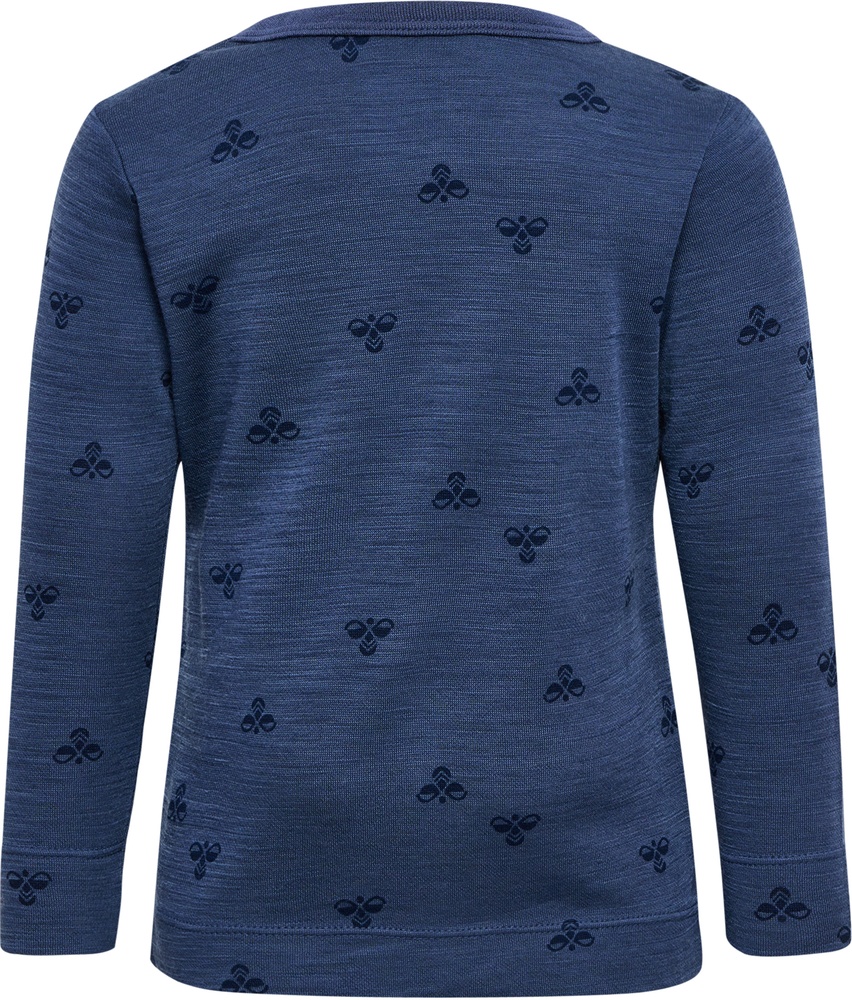 HummelKinderMiniWoolT-ShirtLongsleeve229430VintageIndigo-98-ca3Jahre